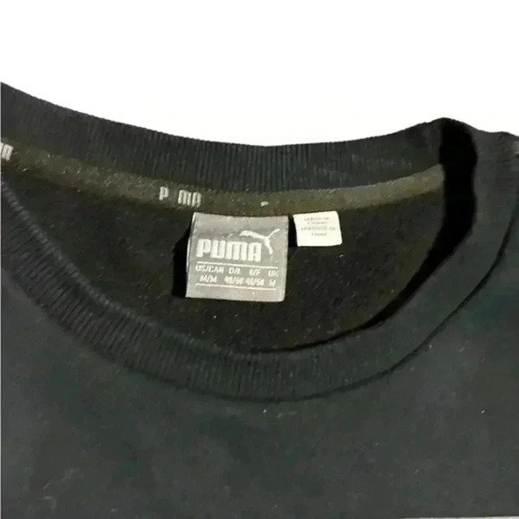 Men’s Black Puma Crew‎ Neck Sweatshirt - Picture 3 of 3